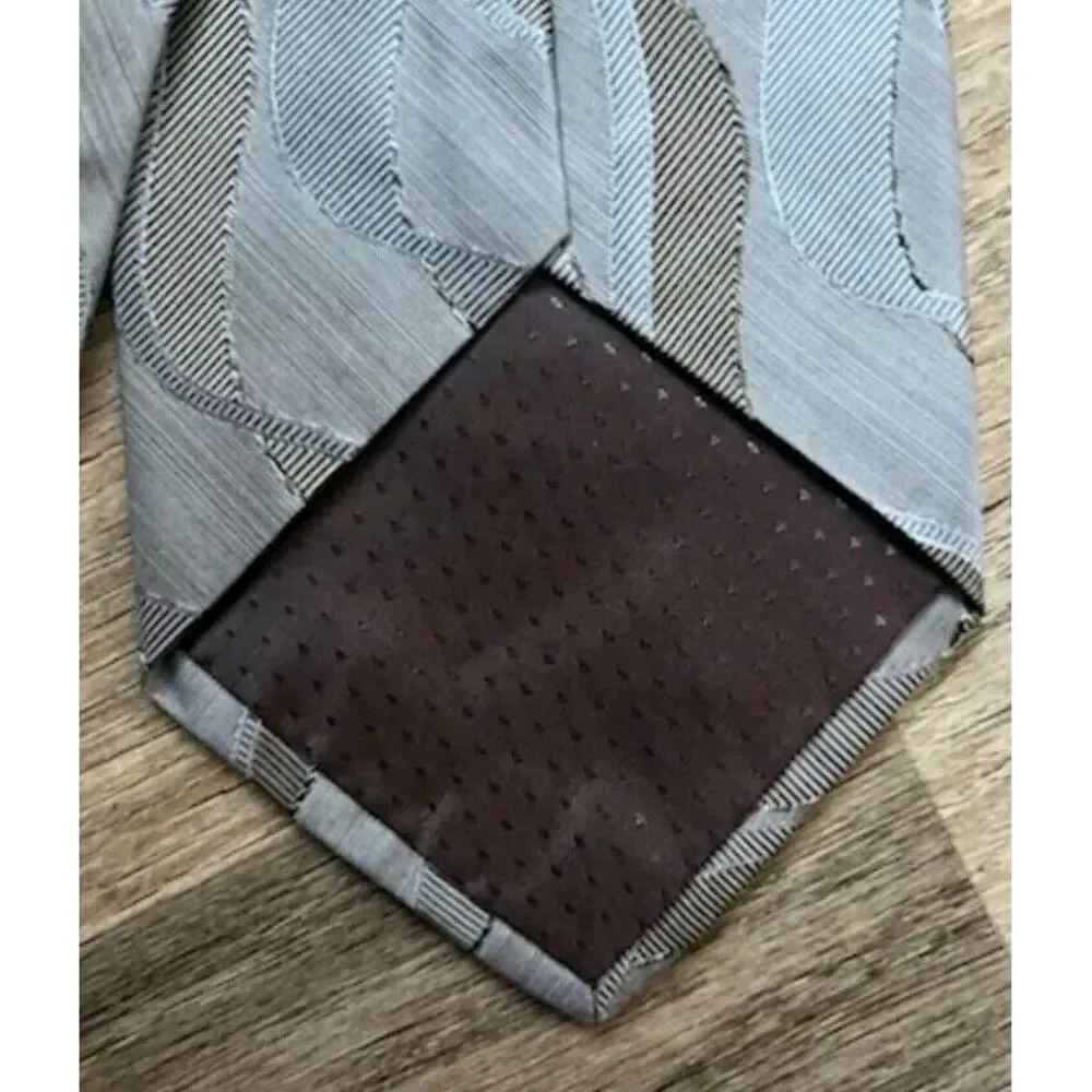 Bruno Piatelli‎ Necktie WAVY PATTERN Silk Neck Tie